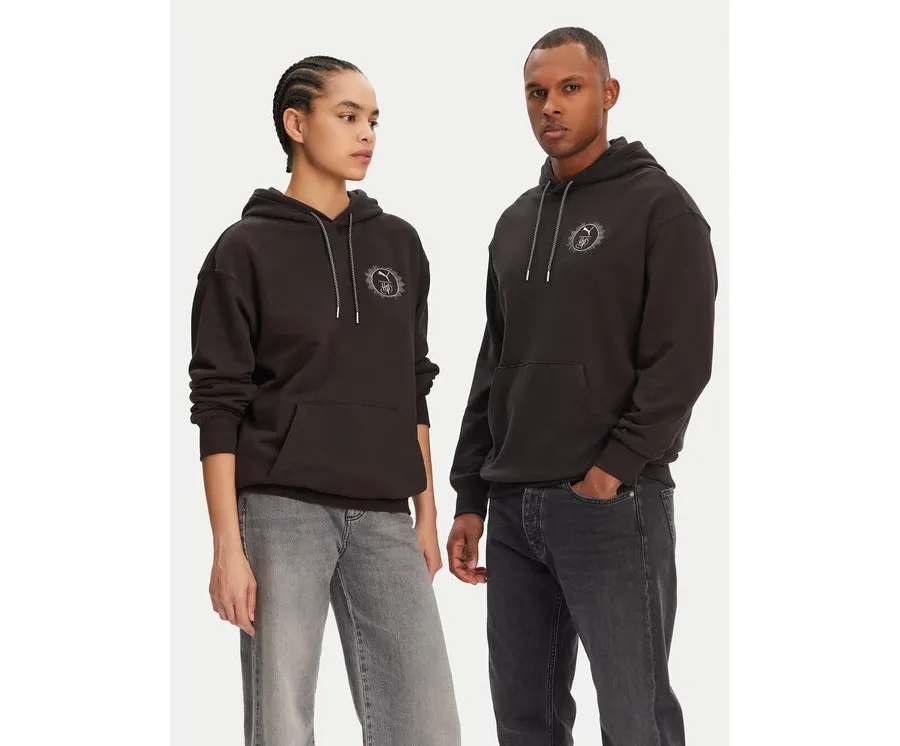 obrazek 1 Puma Bluza Unisex Harry Potter 630093 Czarny Relaxed Fit