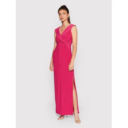 Zdjęcie Lauren Ralph Lauren Sukienka wieczorowa 253863940006 Różowy Slim Fit LAUREN RALPH LAUREN