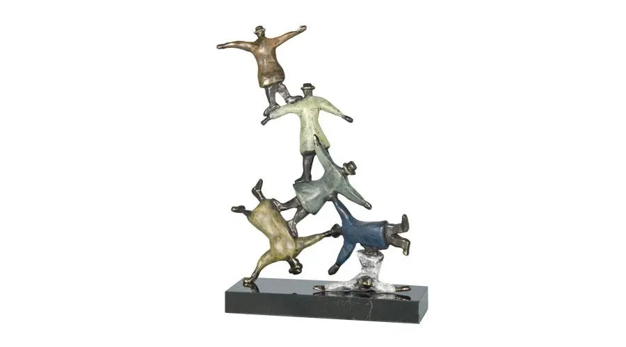 obrazek 1 Niesamowita statuetka z platerowanego brązu "Niebo jest granicą" - wyjątkowy prezent na różne okazje