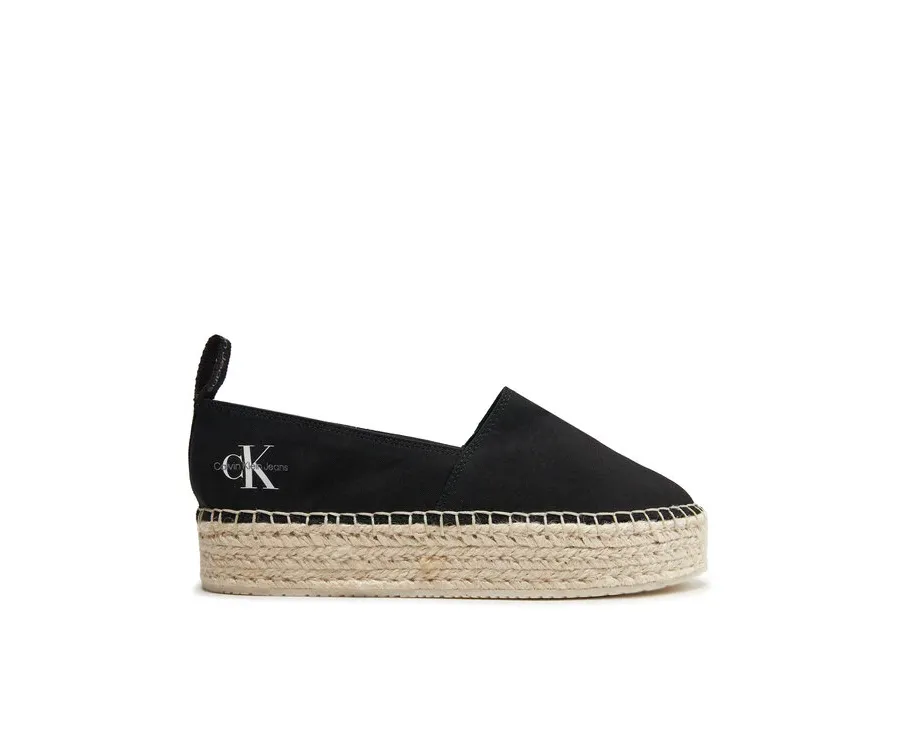 obrazek 1 Calvin Klein Jeans Espadryle Platform Espadrille Ml Btw YW0YW01378 Czarny