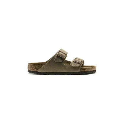 Zdjęcie Birkenstock - Klapki zamszowe Arizona 951303 951303-Taupe