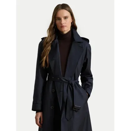 Zdjęcie LAUREN RALPH LAUREN Trencz 297951259004 Granatowy Straight Fit