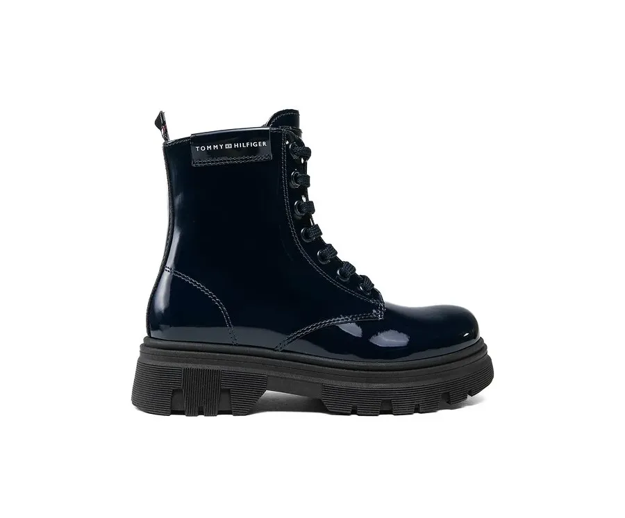 obrazek 1 Tommy Hilfiger Kozaki T4A5-33040-0775 M Niebieski