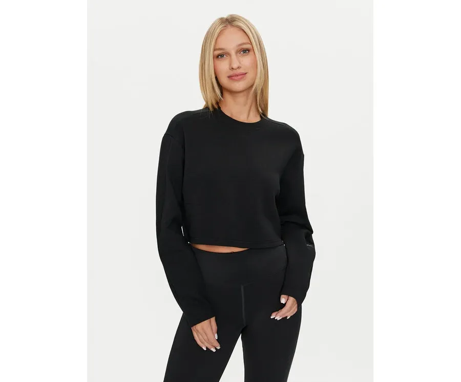obrazek 1 Reebok Bluza Activ Cool Dreamblend Midlayer 100075370 Czarny Regular Fit