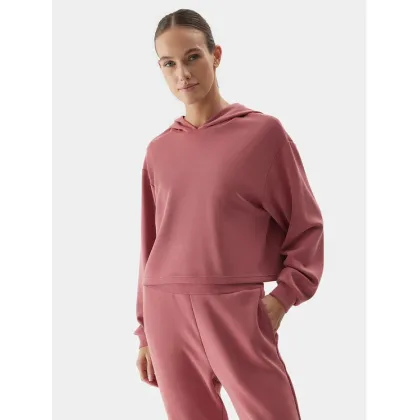 Zdjęcie 4F Bluza 4FAW23TSWSF702 Czerwony Regular Fit