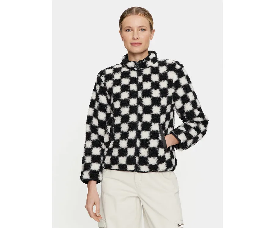 obrazek 1 Vans Kurtka przejściowa Sherpa Zip N0A5L9B Czarny Regular Fit