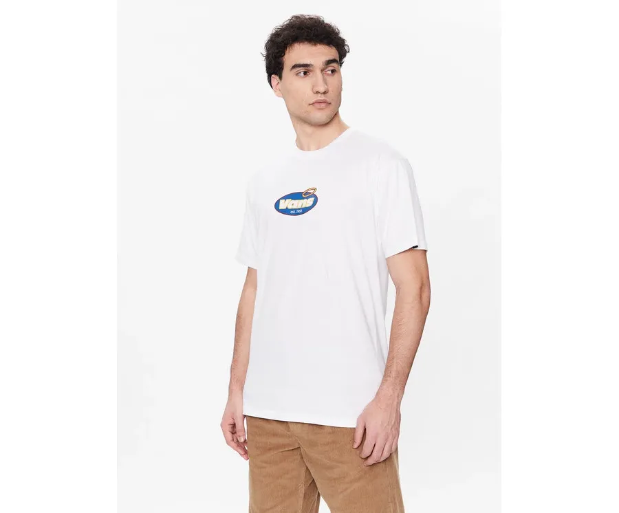 obrazek 1 Vans T-Shirt Perfect Halo VN00003P Biały Classic Fit