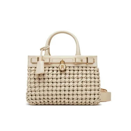 Zdjęcie Tommy Hilfiger Torebka American Icon Mini Tote Le Wo AW0AW17395 Beżowy