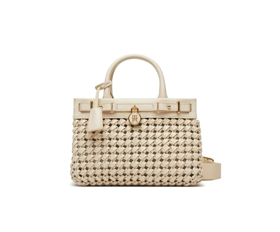 obrazek 1 Tommy Hilfiger Torebka American Icon Mini Tote Le Wo AW0AW17395 Beżowy