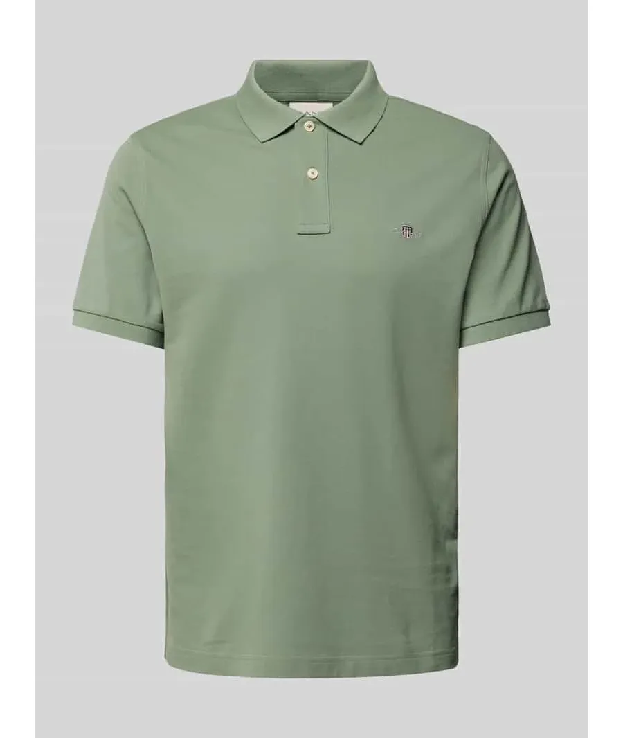 obrazek 1 Koszulka polo o kroju regular fit z wyhaftowanym logo