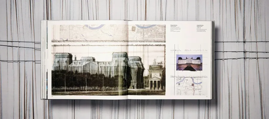 obrazek 10 Książka Christo and Jeanne-Claude. Wrapped Reichstag, Berlin, 1971–1995 - Taschen