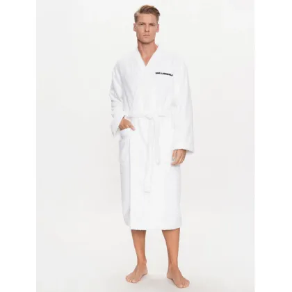 Zdjęcie KARL LAGERFELD Szlafrok Ikonik 230M2185 Biały
