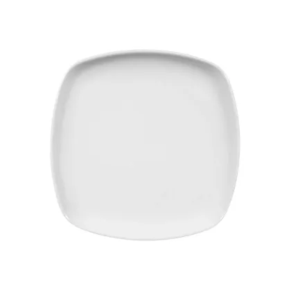 Zdjęcie Kwadratowy porcelanowy talerz do chleba 17,5 cm  - Seltmann Weiden