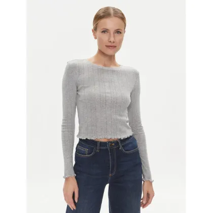 Zdjęcie Noisy May Bluzka Judy 27030919 Szary Slim Fit