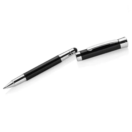 Picture A unique ballpoint pen with a touch screen and USB