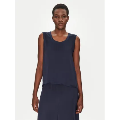 Zdjęcie ViCOLO Bluzka TD0006 Granatowy Relaxed Fit