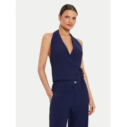 Zdjęcie ViCOLO Kamizelka TB1429 Granatowy Regular Fit