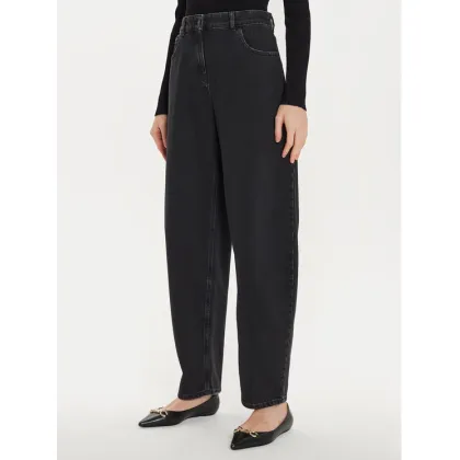 Zdjęcie TWINSET Jeansy 242AT2274 Czarny Carrot Fit