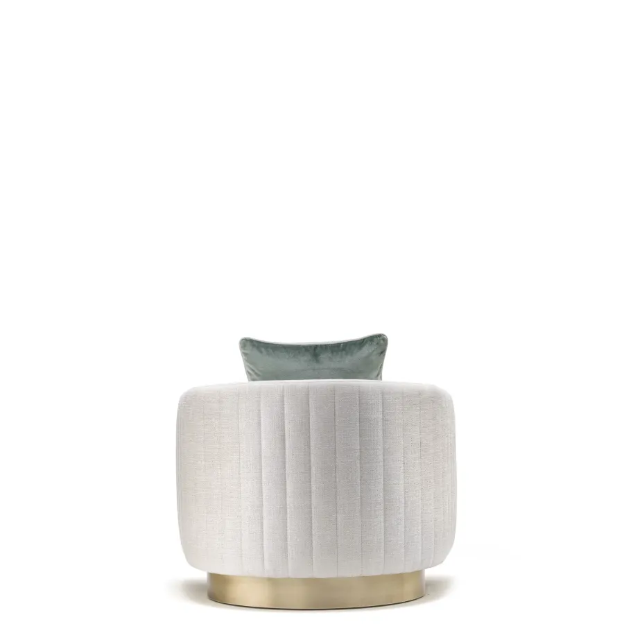 obrazek 4 Włoski obrotowy fotel z materiału Flash do wyjątkowego salonu – Arcahorn