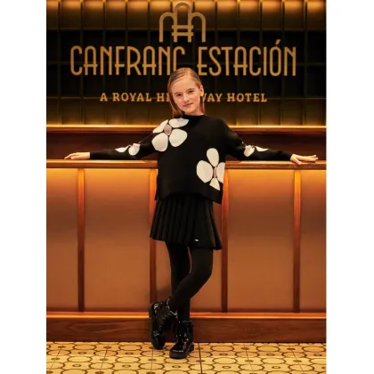 Zdjęcie Mayoral Spódnica plisowana 7969 Czarny Regular Fit