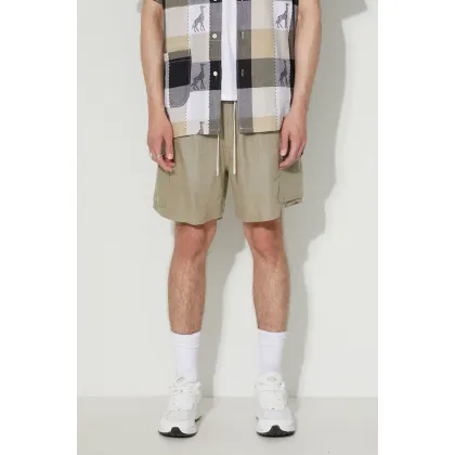 Zdjęcie Corridor szorty lniane kolor zielony DS0072.O-OLIVE