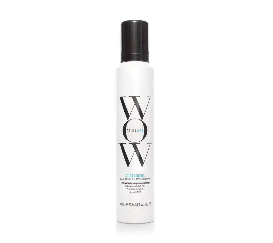 obrazek 1 Color Wow Color Control Purple Pianka Stylizująca i Kontrolująca Kolor Niebieska 200 ml