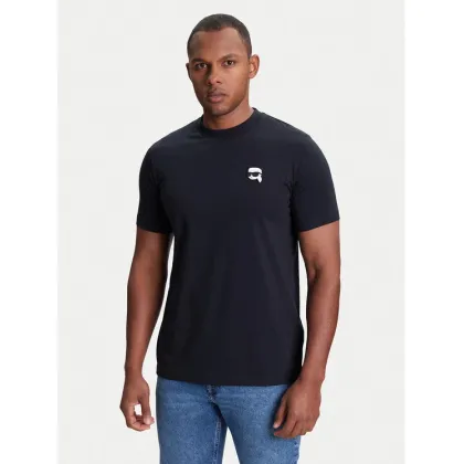Zdjęcie KARL LAGERFELD T-Shirt 755710 553224 Granatowy Slim Fit