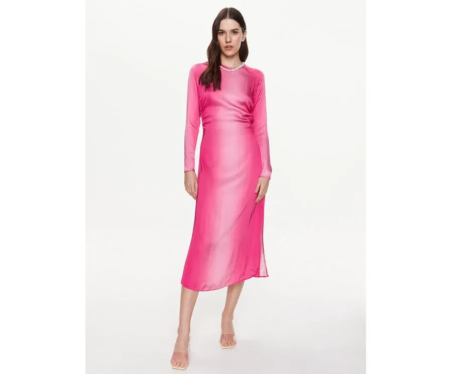 obrazek 1 Herskind Sukienka koktajlowa Ava 4792370 Różowy Regular Fit