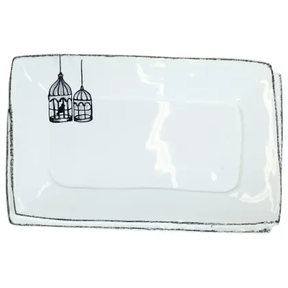 Zdjęcie Unikatowy talerz do serwowania w stylu klasycznym - Virginia Casa