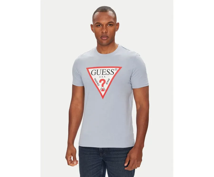 obrazek 1 Guess T-Shirt M2YI71 I3Z14 Niebieski Slim Fit