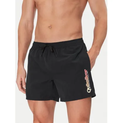 Zdjęcie Quiksilver Szorty kąpielowe Spl Fineline Volley 15 EQYJV04141 Czarny Regular Fit