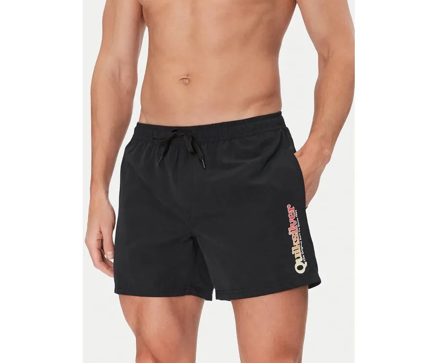obrazek 1 Quiksilver Szorty kąpielowe Spl Fineline Volley 15 EQYJV04141 Czarny Regular Fit