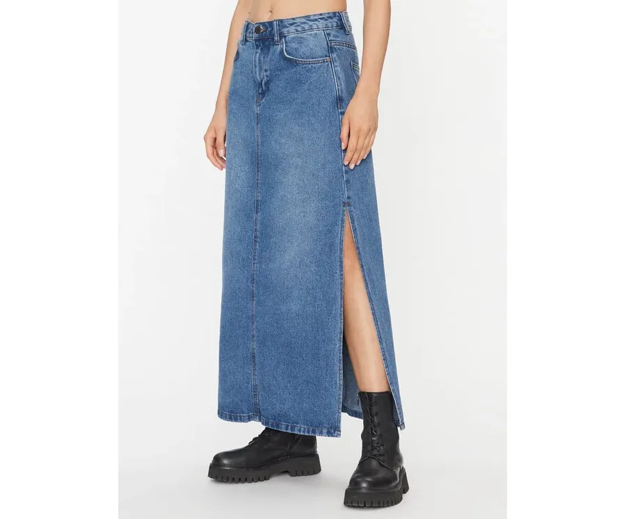 obrazek 1 Noisy May Spódnica jeansowa Elisa 27028449 Niebieski Regular Fit