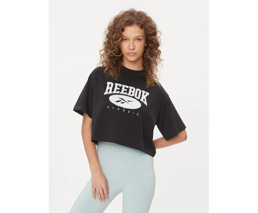 obrazek 1 Reebok T-Shirt Classics Big Logo IL4636 Czarny Regular Fit