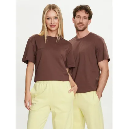 Zdjęcie Pangaia T-Shirt 365 With C-Fiber Brązowy Regular Fit
