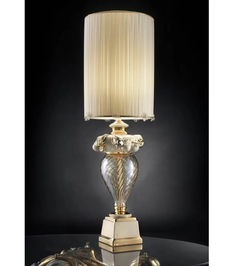 obrazek 1 Elegancka salonowa lampa z ceramiki
