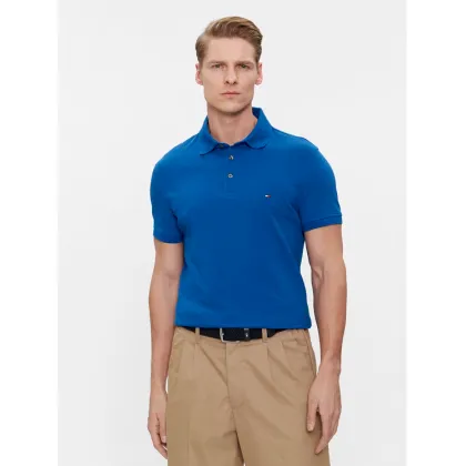 Zdjęcie Tommy Hilfiger Polo 1985 MW0MW17771 Niebieski Slim Fit