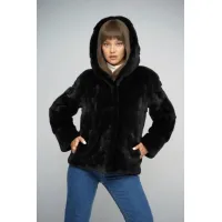 Picture Jacket made of natural mink fur - A&A Vesa