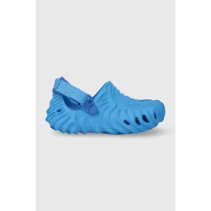 Zdjęcie Crocs klapki dziecięce Salehe Bembury x The Pollex Clog kolor niebieski