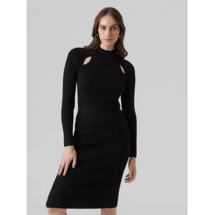 Zdjęcie Vero Moda Sweter 10290675 Czarny Slim Fit