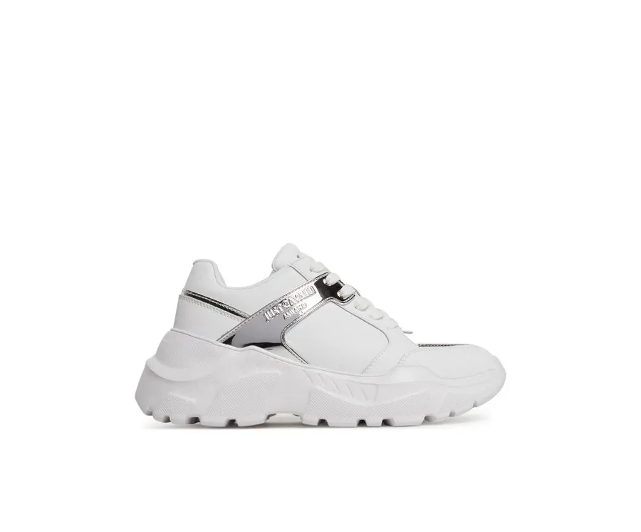 obrazek 1 Just Cavalli Sneakersy 78RA3SL9 Biały