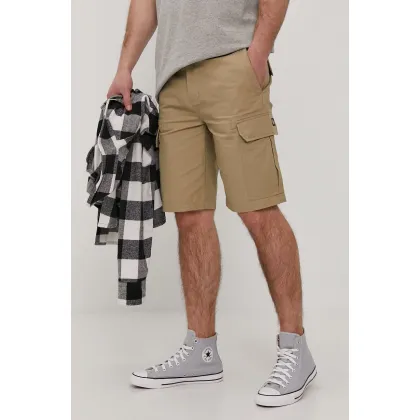 Zdjęcie Dickies Szorty męskie kolor zielony DK0A4XEDKHK-KHAKI