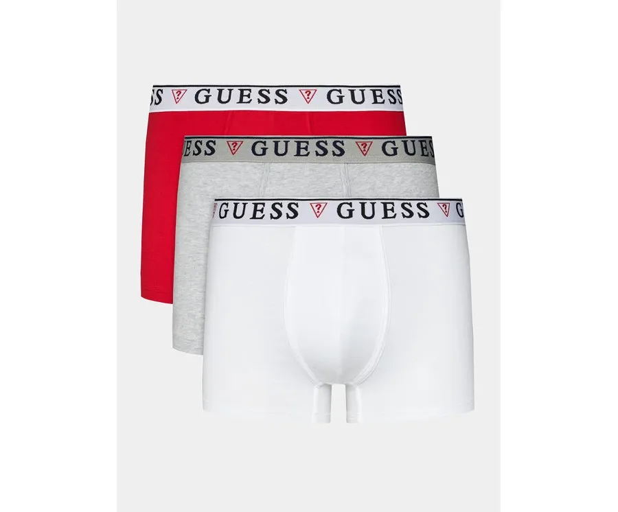 obrazek 1 Guess Komplet 3 par bokserek U97G01 KCD31 Czerwony