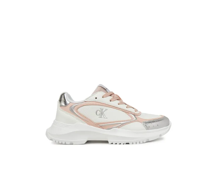 obrazek 1 Calvin Klein Jeans Sneakersy V3A9-82031-1695Y302 Biały