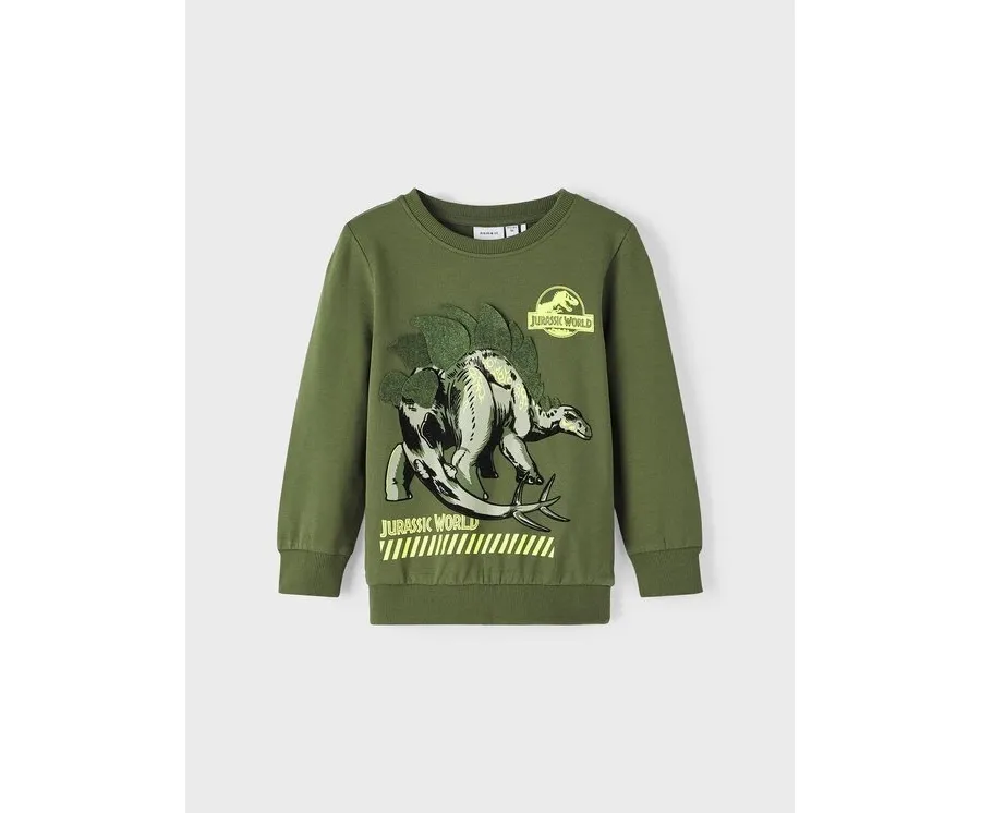 obrazek 1 NAME IT Bluza 13219775 Zielony Standard Fit