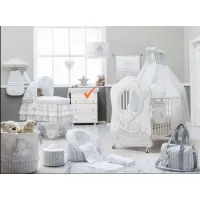 Picture White Italian chest of drawers for babies - Italbaby