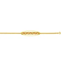 Picture Prestigious women's gold bracelet, 19 cm