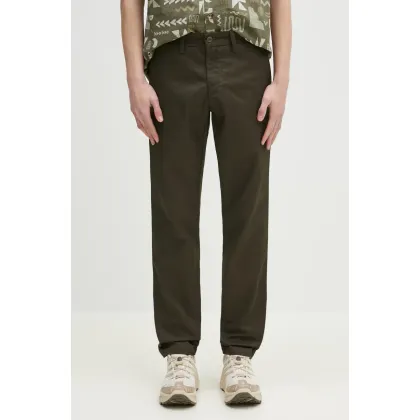 Zdjęcie Carhartt WIP spodnie męskie kolor zielony proste I003367.CYPRESS