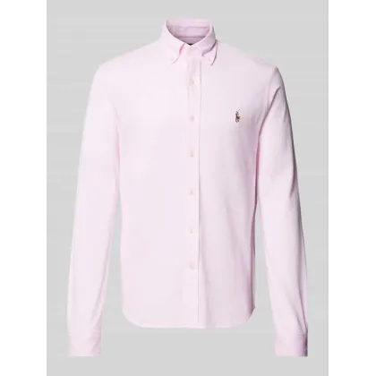 Zdjęcie Koszula casualowa o kroju regular fit z wyhaftowanym logo