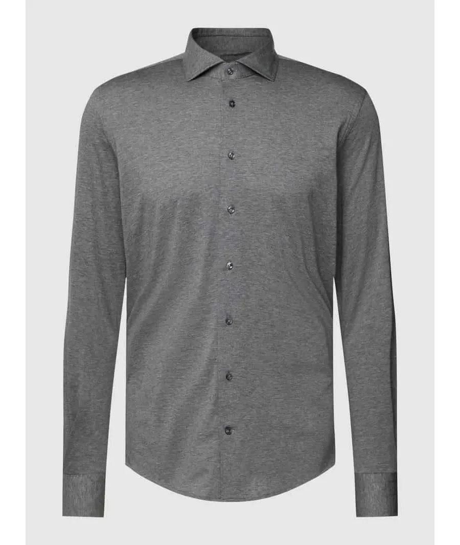 obrazek 1 Koszula biznesowa o kroju slim fit z bawełny z dodatkiem streczu